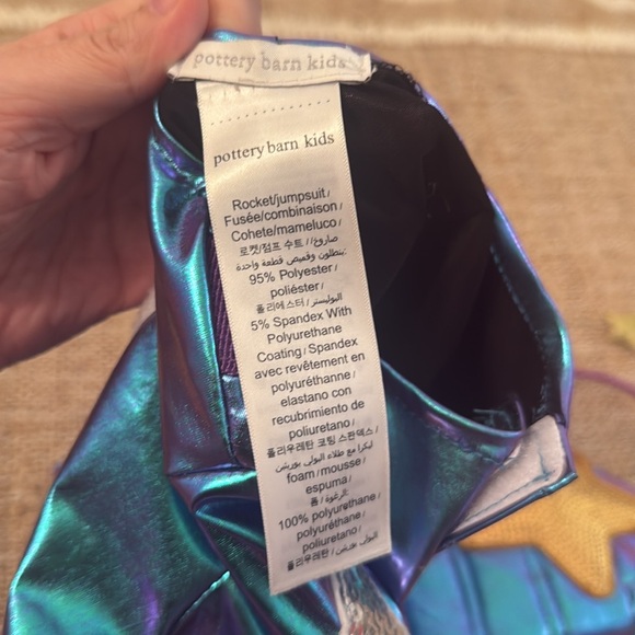 Pottery Barn Kids Galactic Blue and Purple Costume - Picture 11 of 12